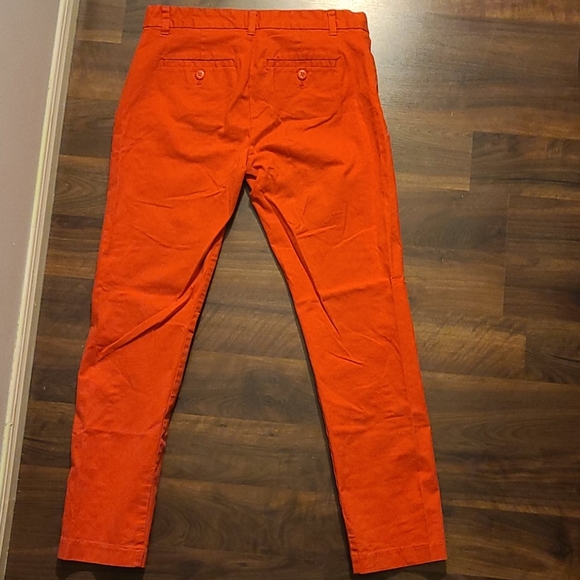Deep salmon khakis - Picture 3 of 5